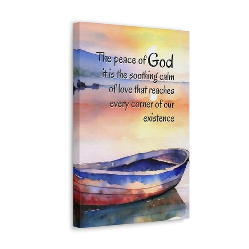 Wall Art Decor - Canvas Artwork - the Peace of God Soothing Calm Print