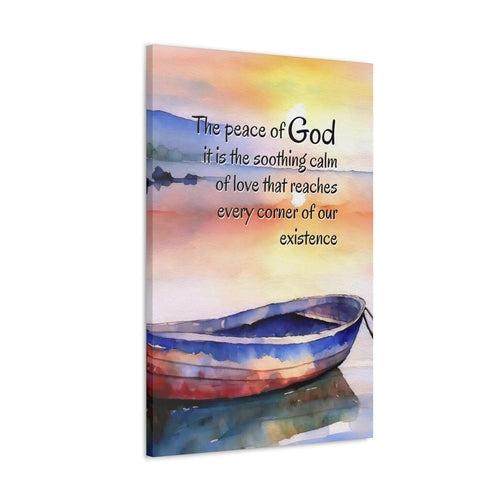 Wall Art Decor - Canvas Artwork - the Peace of God Soothing Calm Print