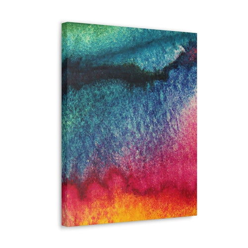 Wall Art Decor - Canvas Print Artwork - Multicolor Abstract Pattern