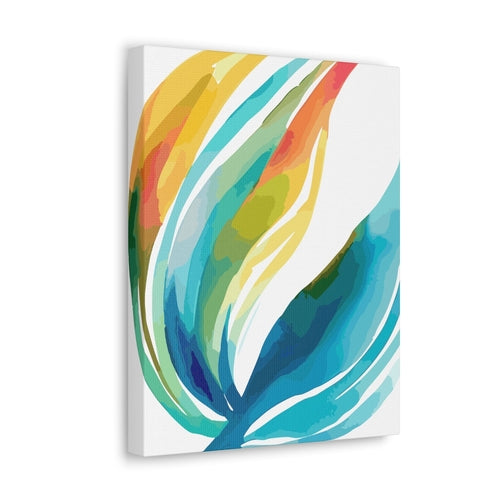 Wall Art Decor - Canvas Print Artwork - Strength and Courage Design