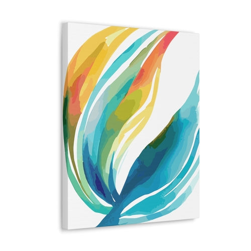 Wall Art Decor - Canvas Print Artwork - Strength and Courage Design