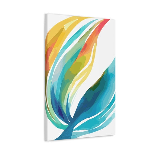 Wall Art Decor - Canvas Print Artwork - Strength and Courage Design