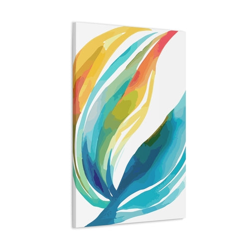 Wall Art Decor - Canvas Print Artwork - Strength and Courage Design