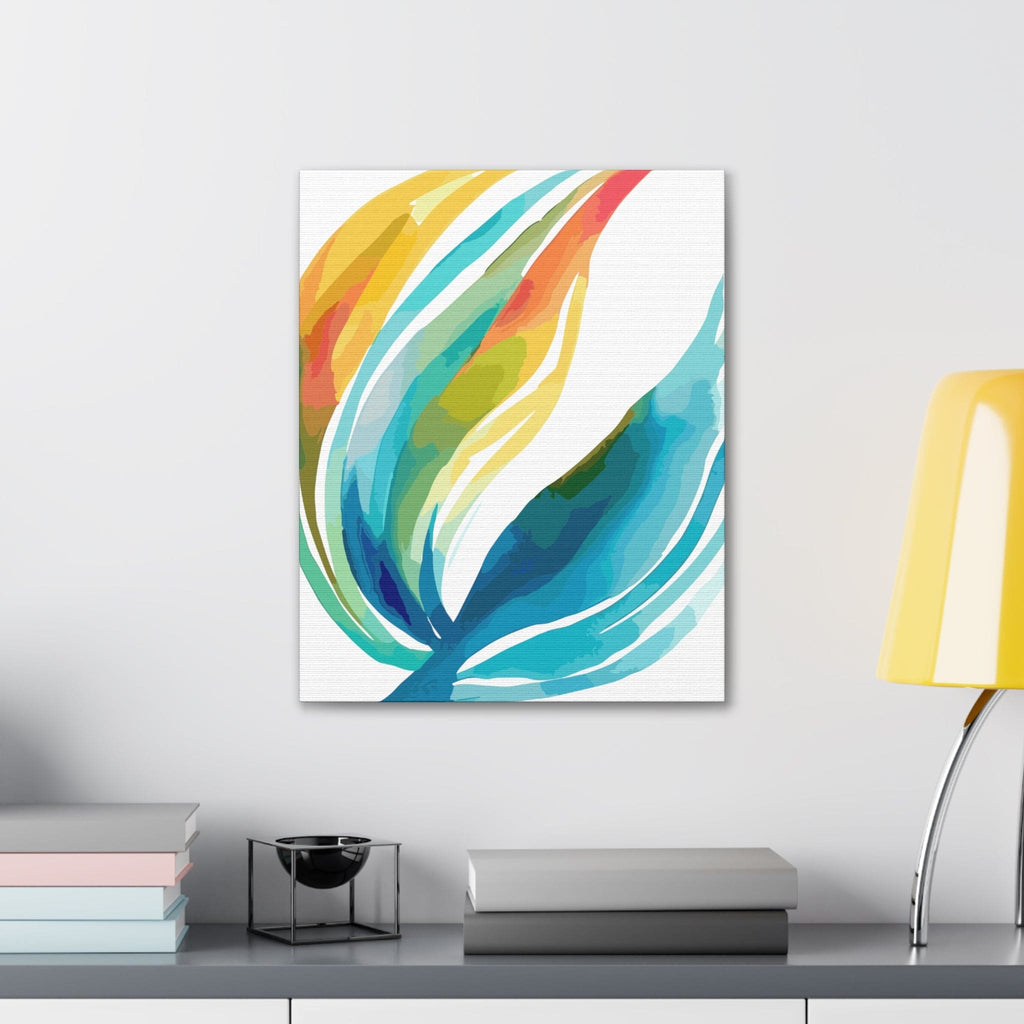 Wall Art Decor - Canvas Print Artwork - Strength and Courage Design