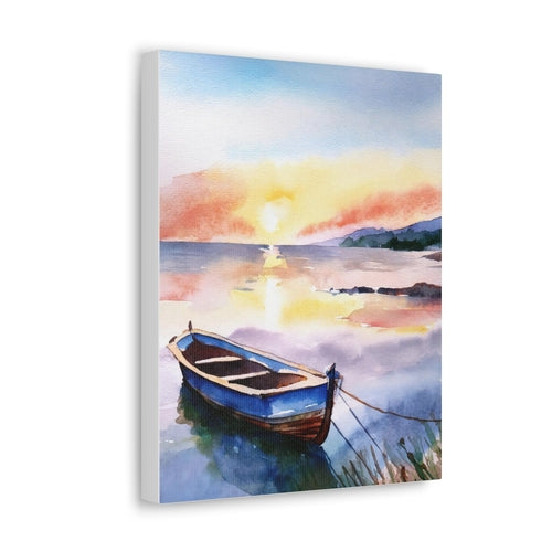 Wall Art Decor - Canvas Print Artwork - Sunset by the Sea Print