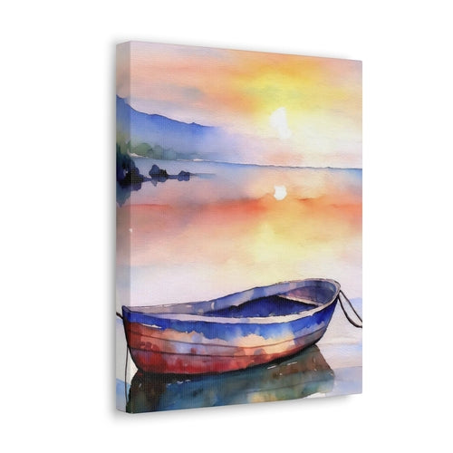 Wall Art Decor - Canvas Print Artwork - Sunset by the Sea