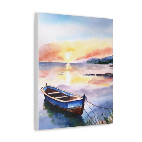 Wall Art Decor - Canvas Print Artwork - Sunset by the Sea Print