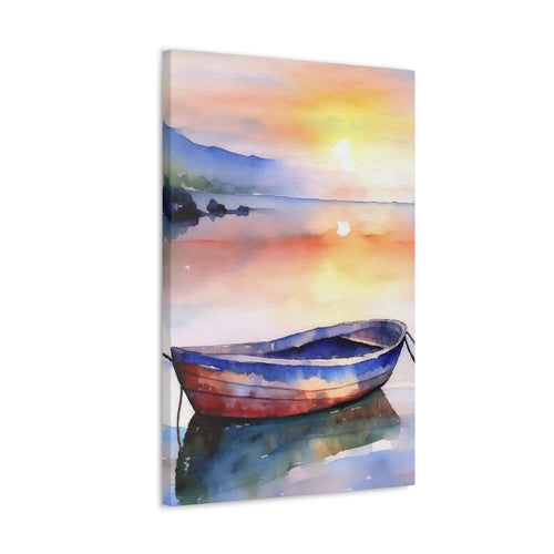 Wall Art Decor - Canvas Print Artwork - Sunset by the Sea