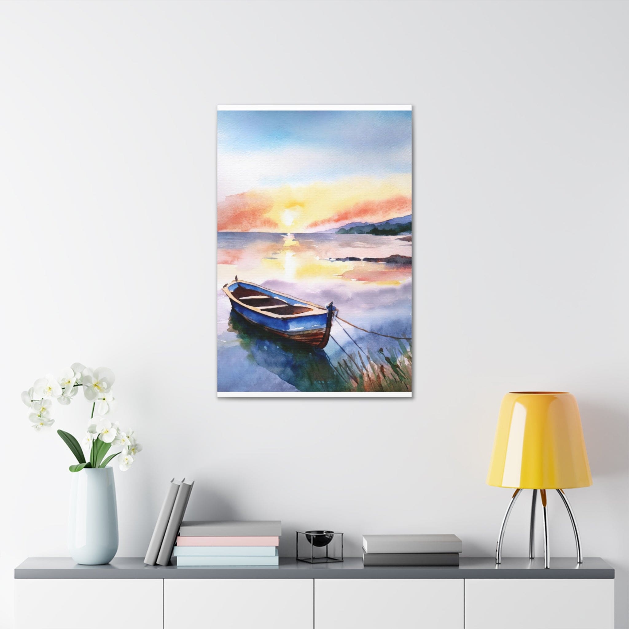 Wall Art Decor - Canvas Print Artwork - Sunset by the Sea Print