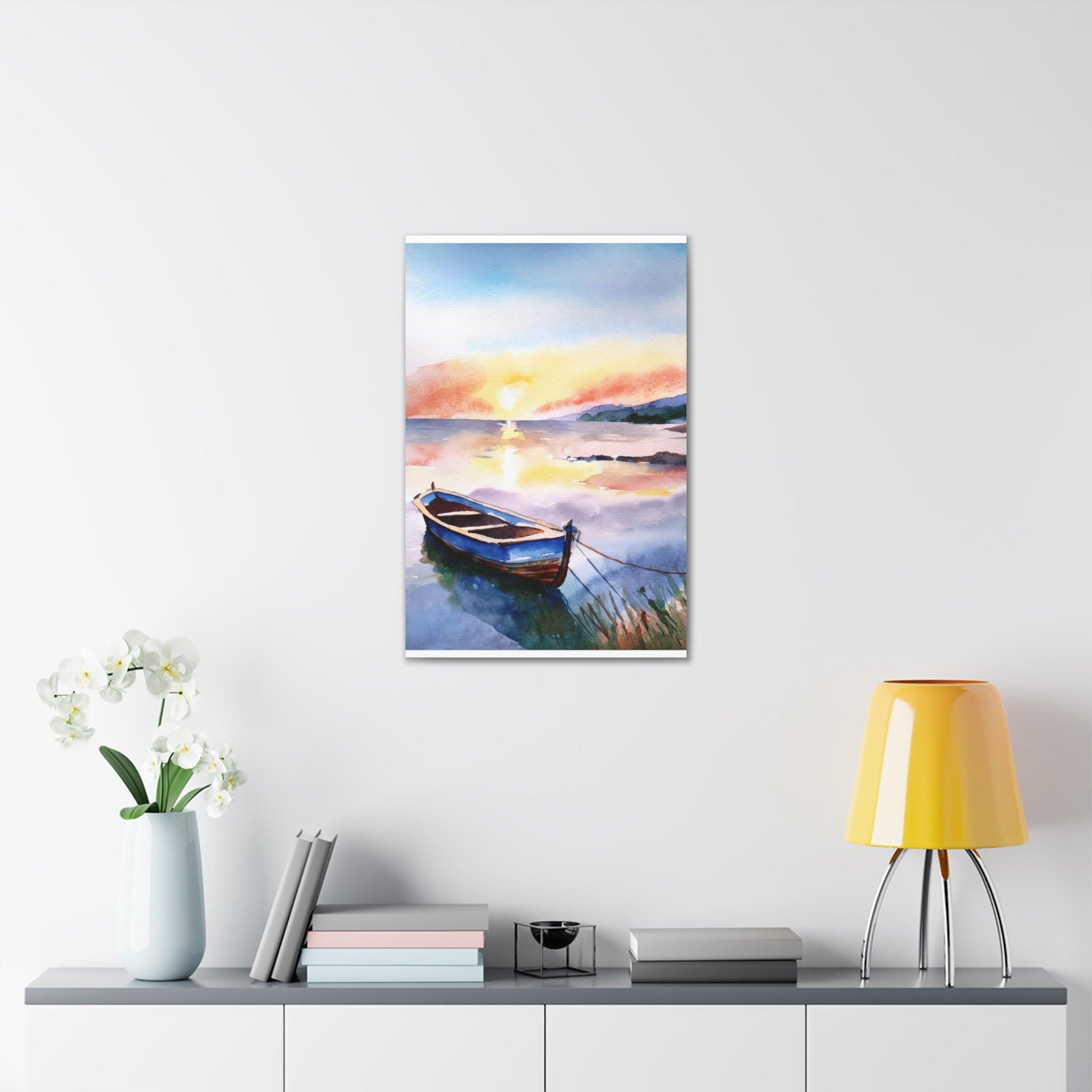Wall Art Decor - Canvas Print Artwork - Sunset by the Sea Print
