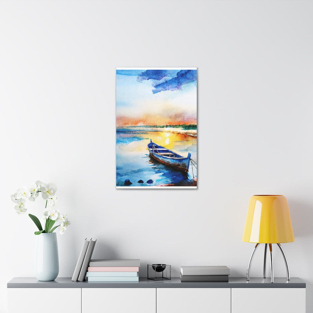Wall Art Decor - Canvas Print Artwork - Sunset by the Sea Print