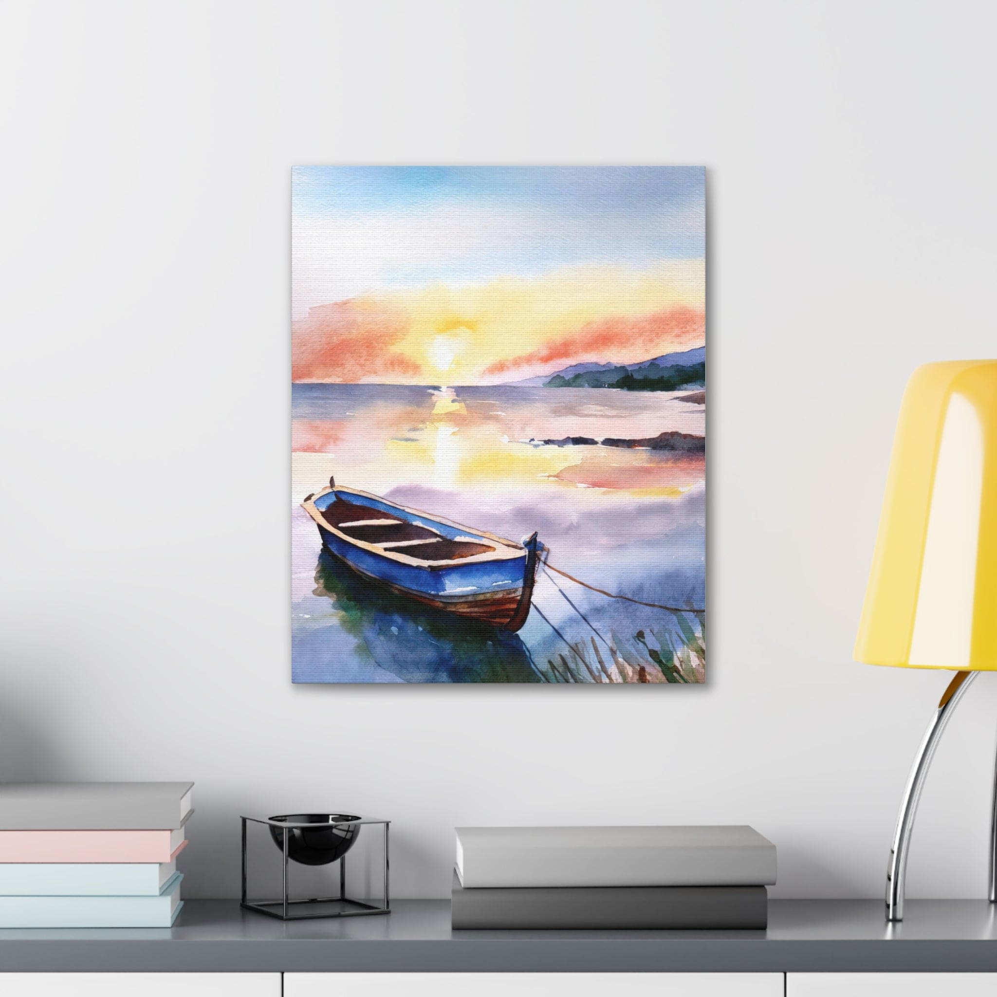 Wall Art Decor - Canvas Print Artwork - Sunset by the Sea Print