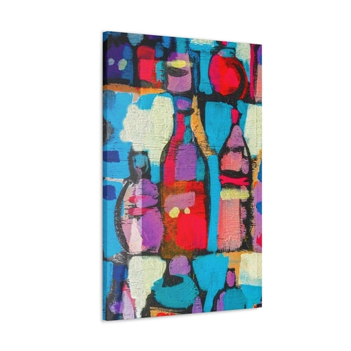 Wall Art Decor - Canvas Print Artwork - Sutileza Smooth Colorful