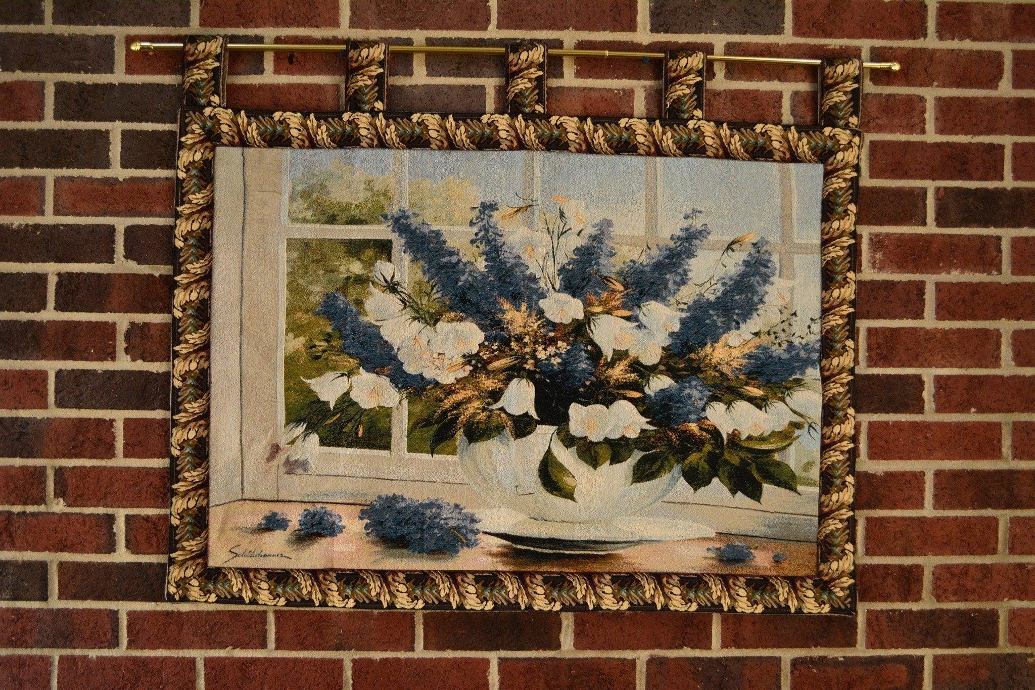 Tache 33 x 24 Inches Floral Sunlight Radiance Tapestry Wall Hanging